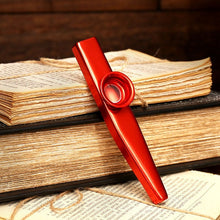 Load image into Gallery viewer, Metal Kazoo Lightweight Portable For Beginner Flute Instrument Music Lovers Woodwind Instrument Simple Design Lightweight Kazoo